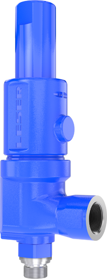 Compact Performance pressure relief valve from LESER