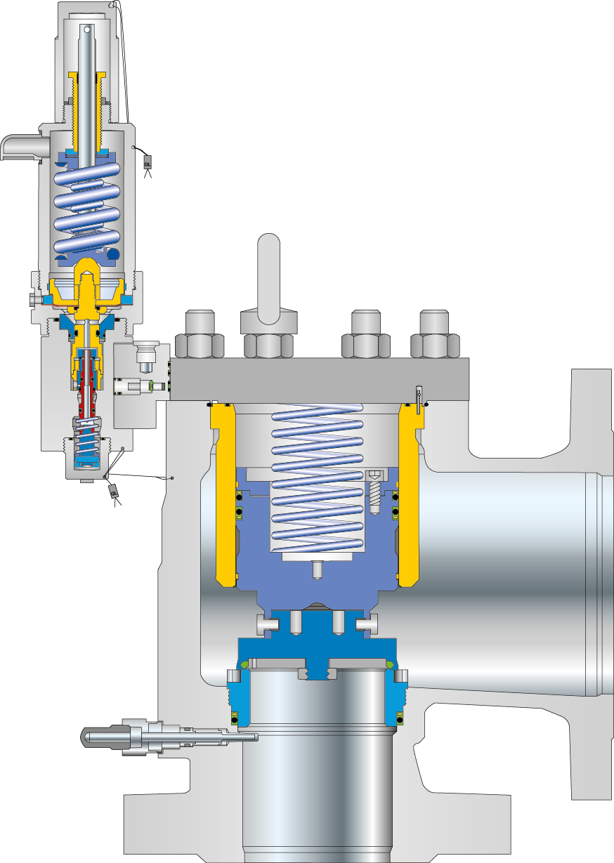 leser pilot operated safety valve factory