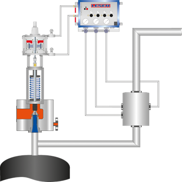 LESER Safety valve SLS cutting image