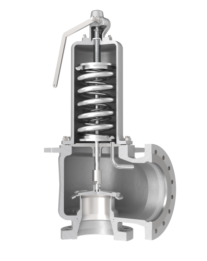 LESER Safety valve Type 441 XXL cutting image