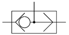 change-over-soupape -symbol