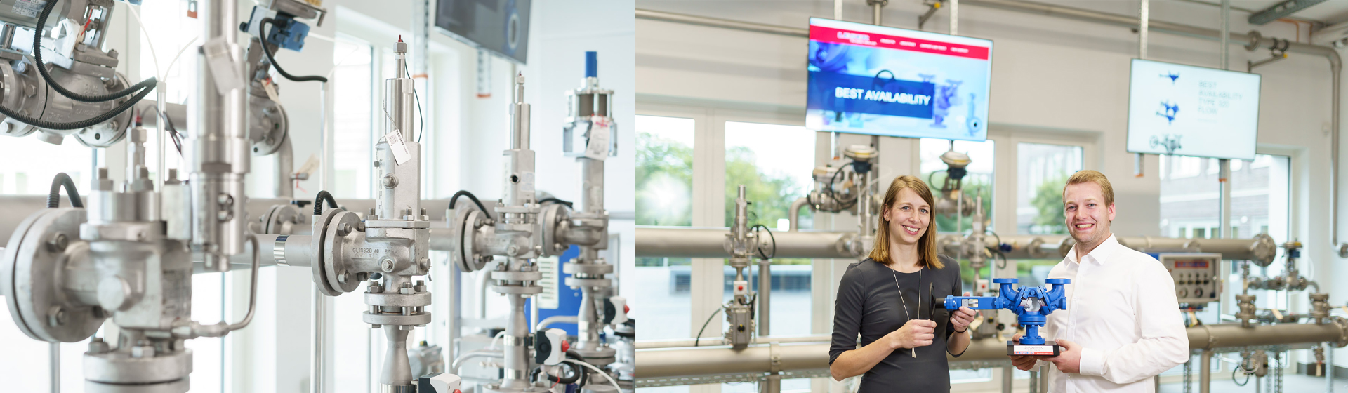 Function of change-over valves