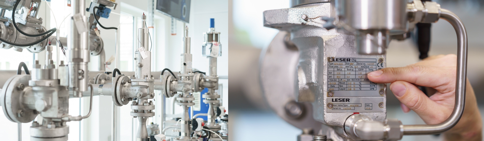 Ansprechdruck und Kalteinstelldruck