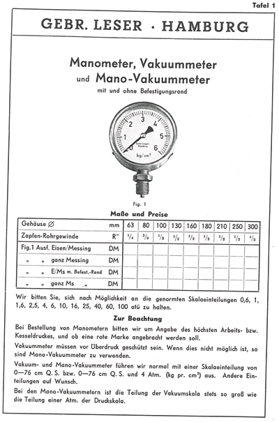 Manometer